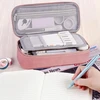 Bez Marki Daugiafunkcis rožinis mokyklinis dėklas su 5 skyreliais