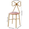 Bez Marki Deep Rožinė Butterfly fotelis, keliamoji galia 100 kg, aukštis 78 cm, sėdynės skersmuo 35 cm