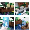 Bez Marki Dideli KONSTRUKCINIAI BLAKAI BONSAI MEDŽIO VYŠNIŲ ŽIEJIMAI Kinų namas 3320vnt.