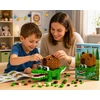 Bez Marki DIDELIS 3D BLOKŲ RINKINYS CAPYBARA ANT CROCODILE 3227 EL DIY FIGURINĖS VAIKAMS