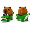 Bez Marki DIDELIS 3D BLOKŲ RINKINYS CAPYBARA ANT CROCODILE 3227 EL DIY FIGURINĖS VAIKAMS
