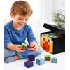 Bez Marki DIDELIS 3D MAGNETINIŲ BLOKŲ RINKINYS 180 vnt + FIGURINĖS dovanų dėžutė