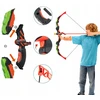 Bez Marki Didelis LED lankas 66cm vaikams strėlės 10vnt Shield Quiver šviečiantis lankas