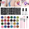 Bez Marki DIDELIS TATUiruočių rinkinys GLITTER TATTUOS ŠABLONAI VAIKAMS XXL