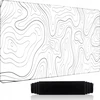 Bez Marki DIDELIS ŽAIDIMŲ PELĖS KILMĖLIS 900X400 MM Baltas AUDINIS ILGUS