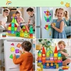 Bez Marki DIDŽIŲJŲ MAGNETINIŲ 3D KONSTRUKCINIŲ BLOKŲ DĖLĖS VAIKAMS 130 EL DOVANA