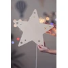 Bez Marki Drewniana lampka nocna LED kinkiet gwiazdka do pokoju dziecięcego