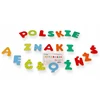 Bez Marki Drewniane Magnesy na lodówkę Literki polskie znaki