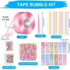 Bez Marki DVIPUŠĖ BURBULĖLIŲ JUOSTOS PŪSTI BURBULULIUS BUBBLE NANO SQUISH BUBBLES 3m