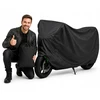 Bez Marki DVIRAČIO DENGIMAS MOTOROLERIS ATSPIRUS VANDENIUI 200x110x70cm Juodas DIDELIS SAGTIS
