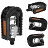 Bez Marki DVIRAČIO PEDALAI ALIUMINIO PLATFORMA JUODOS ANTISLIDIMO 14mm