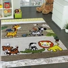 Bez Marki DYWAN DZIECIĘCY 160x230 ZWIERZĘTA ZOO GRUBY FRYZ