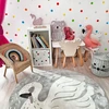 Bez Marki Dywan dziecięcy ŁABĘDŹ 3D apvalus pilka 133 cm NOYA Design