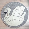 Bez Marki Dywan dziecięcy ŁABĘDŹ 3D apvalus pilka 133 cm NOYA Design