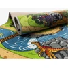 Bez Marki DYWAN ULICE MIASTO DINO 200x240 Dinozaury T-REX