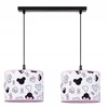 Bez Marki DZIECIĘCA LAMPA WISZĄCA ŻYRANDOL ABAŻUR MINNIE