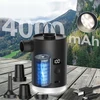Bez Marki Elektrinis pripučiamas siurblys su Usb, Led ir 3 antgaliais