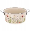 Bez Marki Emaliuotas puodas tradiciniam maisto ruošimui, dujų indukcija, 26 cm, 5L MAKI