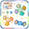Bez Marki FIDGET SPINNER SU SIURBUČIU JUTIMU ŽAISLAIS 3 VONĖLIŲ VONIA VAIKAMS