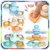 Bez Marki FIDGET SPINNER SU SIURBUČIU JUTIMU ŽAISLAIS 3 VONĖLIŲ VONIA VAIKAMS