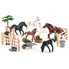 Bez Marki Figūrėlė Woodyland WOODYLAND FAUNICA Rinkinys koni 96036 60361