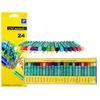 Bez Marki Firster PASTELE OLEJNE 24 kolory OKRĄGŁE Kredki MOKRE Szkolne 9 x 65 mm