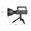 Bez Marki FLASHLIGHT prožektorių stovas POWERFUL LED XHP50 USB