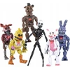 Bez Marki FNAF veiksmo figūrėlė 6 vnt. įvairiaspalvis plastikas vaikams nuo 5 metų