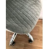 Bez Marki FOTEL Kėdė OBROTOWE BIUROWE PILKA GRAY CIEMNY