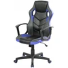 Bez Marki Fotel Obrotowy BRAZIL Fotel Gamingowy Biuro Ergonomiczny Juodai-Mėlyna