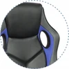 Bez Marki Fotel Obrotowy BRAZIL Fotel Gamingowy Biuro Ergonomiczny Juodai-Mėlyna