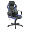 Bez Marki Fotel Obrotowy BRAZIL Fotel Gamingowy Biuro Ergonomiczny Juodai-Mėlyna