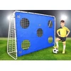 Bez Marki Futbolo vartai metaliniai su taikiniu, treniruočių, 240x170 cm