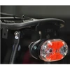 Bez Marki Galinis dviračio žibintas 5 LED baterijų bagažinė