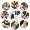 Bez Marki GLITTER TATOO RINKINYS VAIKAMS GLITTER TEMPLATES 24 vnt 3x XXL GLUE