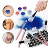 Bez Marki GLITTER TATTUOS ŠABLONŲ PAKUOTĖ