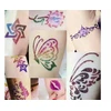Bez Marki GLITTER TATUiruočių rinkinys, PLAUNAMI ŠABLONAI, TATUiruotės VAIKAMS