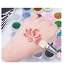 Bez Marki GLITTER TATUiruočių rinkinys, PLAUNAMI ŠABLONAI, TATUiruotės VAIKAMS