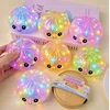 Bez Marki Gniotek Anti-stress Luminous Dumpling LED Glitter Large 9 cm