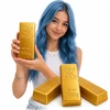 Bez Marki GOLD KOSTKA GNIOTEK ANTISTRESS ADHD HIT!