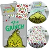 Patalynės komplektas Bez Marki Grinch Świąteczna DWUSTRONNA pościel na zamek, 100% BAWEŁNA 140x200 cm
