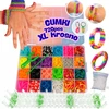 Bez Marki GUMĖS APYRANKĖMS GAMINTI DIDELIS RINKINYS 720 EL VAIKAMS + XXL LOOM