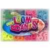 Bez Marki Guminių juostų rinkinys apyrankėms gaminti, storos gumos, 180 vnt. Loom juostos