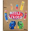 Bez Marki HELLO SCHOOL dekoracija - 1 raštas (vienpusis)