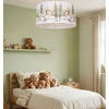 Bez Marki HEXE KIDS Lampa sufitowa dziecięca LAS 1 x 60W balta H0967