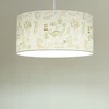 Bez Marki HEXE KIDS Lampa sufitowa dziecięca DINOZAURY 2 1 x 60W balta H0975