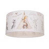 Bez Marki HEXE KIDS Lampa sufitowa dziecięca ZWIERZĘTA 1 x 60W balta mėlyna H0940