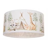Bez Marki HEXE KIDS Lampa sufitowa dziecięca TIPI 1 x 60W balta H0958