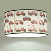Bez Marki HEXE KIDS Lampa sufitowa dziecięca STRAŻ POŻARNA 1 x 60W balta H0970