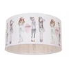 Bez Marki HEXE KIDS Lampa sufitowa dziecięca DZIEWCZYNY 3 1 x 60W balta H0991